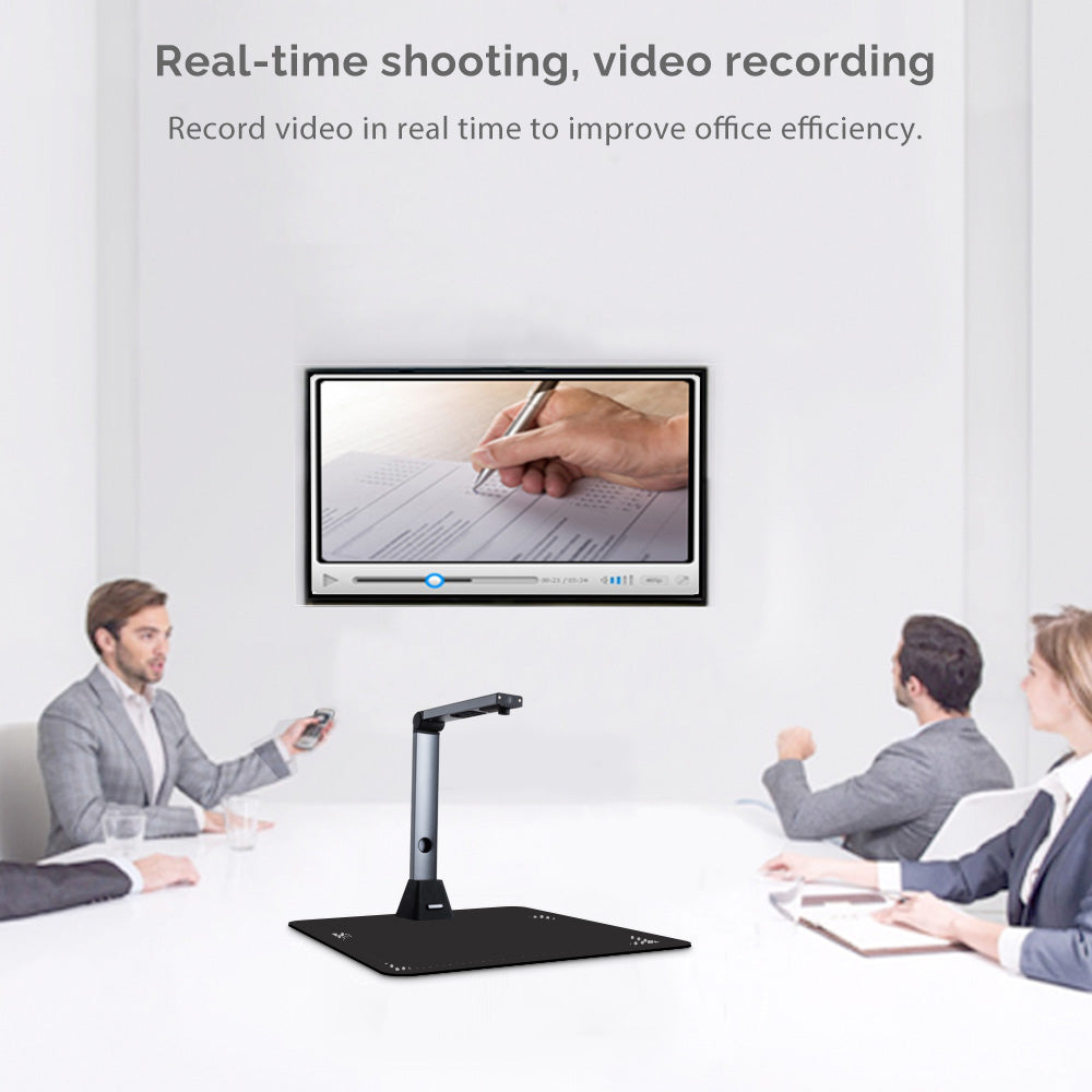 Document Camera X3, High Definition Portable Scanner, Capture Size A3, Multi-Language OCR, English Article Recognition, USB, SDK & Twain, Powerful Software